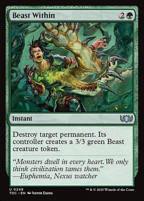 Beast Within - Commander: Tarkir: Dragonstorm - U - 249