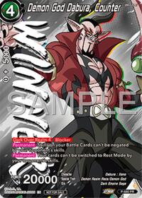 Demon God Dabura, Counter (Zenkai Series Tournament Pack Vol.11) (Winner) - Tournament Promotion Cards - Promo - P-680