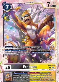 Etemon (Regulation Battle Vol. 1) - Animal Colosseum - Uncommon - EX5-048 U