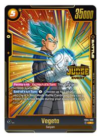 Vegeta (Judge Pack (Event Judge) 03) - Tournament and Championship Promos - Rare - FB04-089