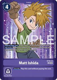 Matt Ishida (Limited Card Pack -Billion Bullet-) - Starter Deck 16: Wolf of Friendship - Rare - ST16-14 R