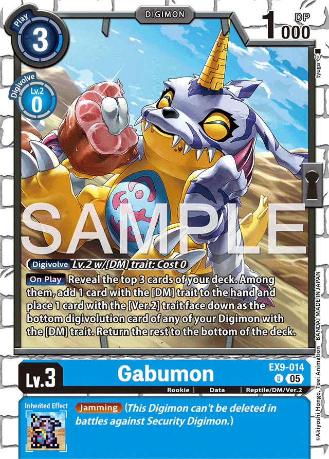 Gabumon - Versus Monsters - Uncommon - EX9-014 U