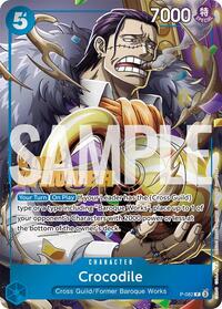 Crocodile (Store 2-on-2 Battle 2025 Winner) - One Piece Promotion Cards - PR - P-082