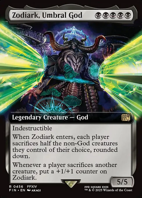 Zodiark, Umbral God (Extended Art) - FINAL FANTASY - R - 456