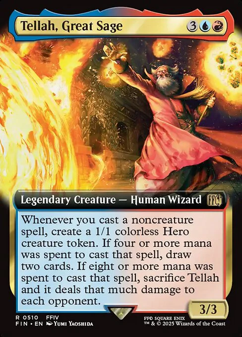 Tellah, Great Sage (Extended Art) - FINAL FANTASY - R - 510