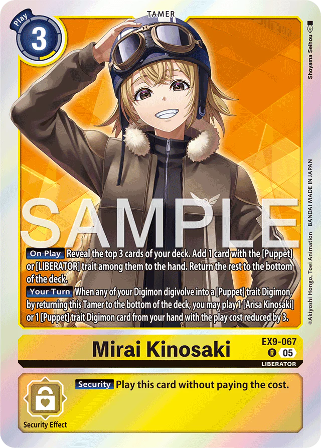 Mirai Kinosaki - Versus Monsters - Rare - EX9-067 R