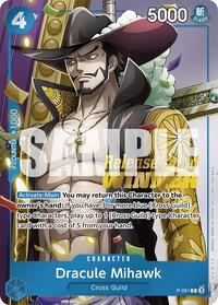 Dracule Mihawk (OP11 Release Event Winner) - One Piece Promotion Cards - PR - P-081