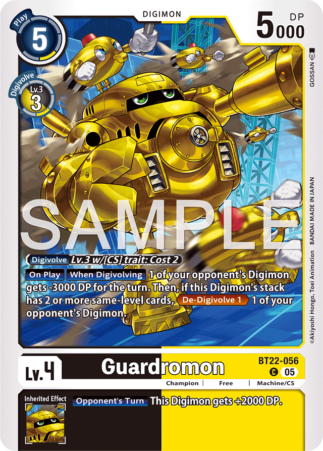 Guardromon - Cyber Eden - Common - BT22-056 C