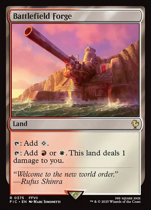 Battlefield Forge (Surge Foil) - Commander: FINAL FANTASY - R - 375