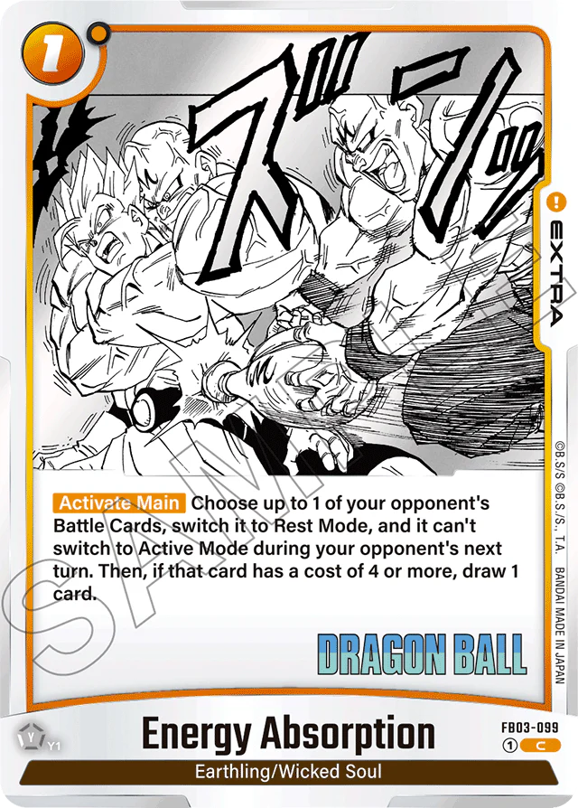 Energy Absorption - Manga Booster 01 - Common - FB03-099