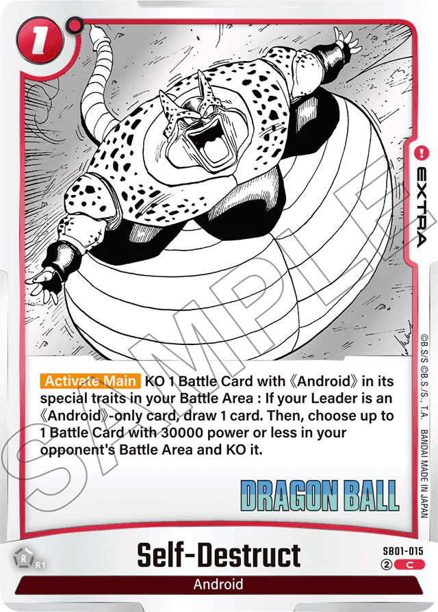 Self-Destruct - Manga Booster 01 - Common - SB01-015