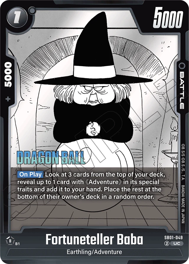 Fortuneteller Baba - Manga Booster 01 - Uncommon - SB01-049