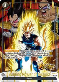 Burning Power of Instinct (Bonus Pack Alternate Art) - Starter Deck 9: Shallot - Common - FS09-17
