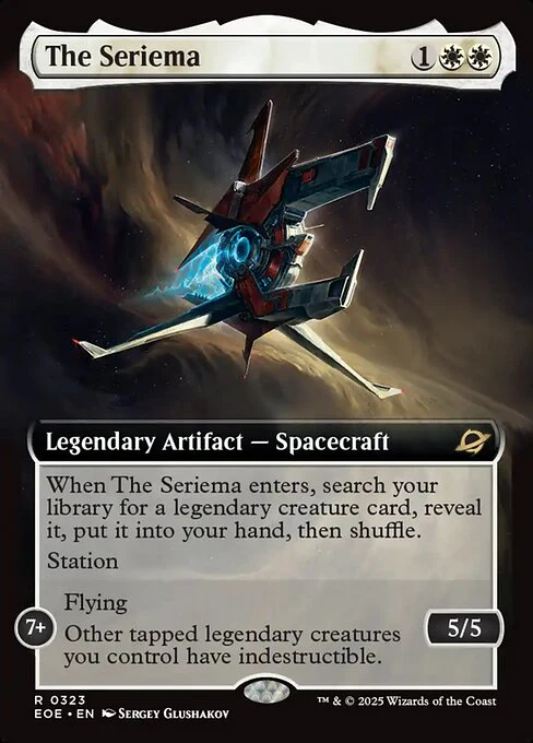 The Seriema (Extended Art) - Edge of Eternities - R - 323