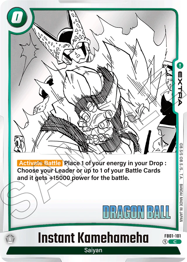 Instant Kamehameha - Manga Booster 01 - Common - FB01-101