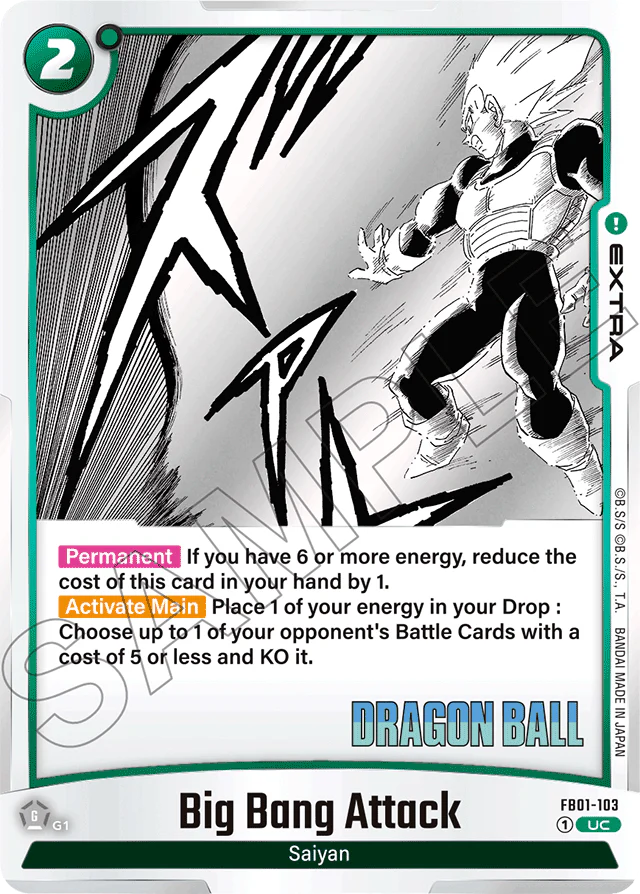 Big Bang Attack - Manga Booster 01 - Uncommon - FB01-103