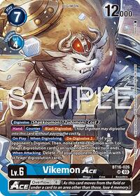 Vikemon ACE (Cyber Eden Release Event Participant) - Cyber Eden - Super Rare - BT16-026 SR