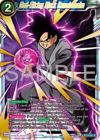 God-Slicing Black Kamehameha (Reprint) - Expansion Deck Box Set 25: Premium Anniversary Box 2025 - Rare - BT10-057