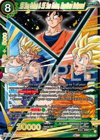 SS Son Gohan & SS Son Goten, Emotions Delivered (Reprint) - Expansion Deck Box Set 25: Premium Anniversary Box 2025 - Super Rare - BT22-066