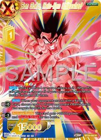 Son Goku, Kaio-Ken Unleashed (Reprint) - Expansion Deck Box Set 25: Premium Anniversary Box 2025 - Rare - BT24-082