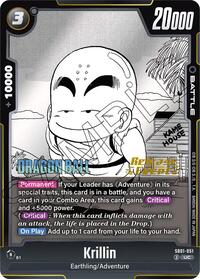 Krillin - SB01-051 - Manga Booster 01 Release Event Cards - Uncommon - SB01-051
