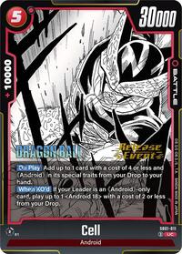 Cell - SB01-011 - Manga Booster 01 Release Event Cards - Uncommon - SB01-011