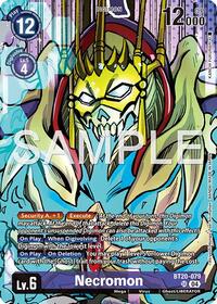 Necromon (Digimon Liberator Debuggers Set) - Release Special Booster 2.5 - Super Rare - BT20-079 SR