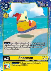 Shoemon (Regulation Battle Vol. 2) - Digimon Promotion Cards - Rare - ST19-03 R
