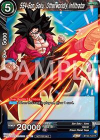 SS4 Son Goku, Otherworldly Infiltrator (Deluxe Pack 2025 Vol.2) - Promotion Cards - Rare - BT20-122