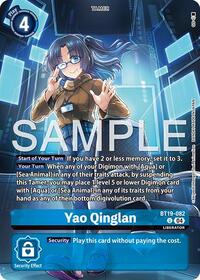 Yao Qinglan (Digimon Liberator Debuggers Set) - Release Special Booster 2.0 - Uncommon - BT19-082 U