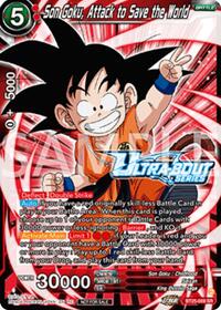 Son Goku, Attack to Save the World (Event Pack 17) - Promotion Cards - Super Rare - BT25-009