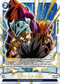 Cross Arm Dive (Limited Pack 02) (Alternate Art) - Tournament and Championship Promos - Uncommon - FB06-044