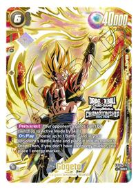Gogeta (Championship 2025-2026) - Tournament and Championship Promos - Super Rare - FB06-097