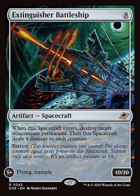 Extinguisher Battleship - Edge of Eternities - R - 242