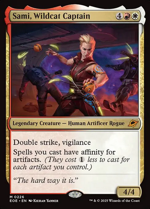Sami, Wildcat Captain - Edge of Eternities - M - 226