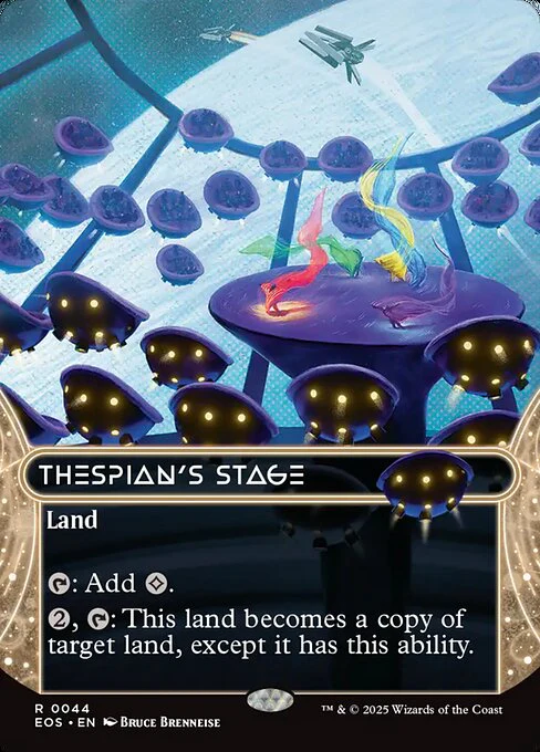 Thespian's Stage (0044) (Borderless) - Edge of Eternities: Stellar Sights - R - 44