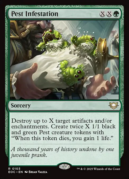 Pest Infestation - Commander: Edge of Eternities - R - 103