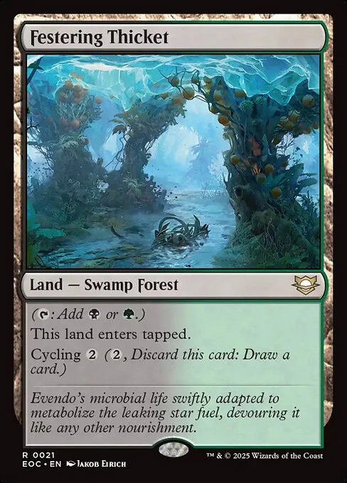 Festering Thicket - Commander: Edge of Eternities - R - 21