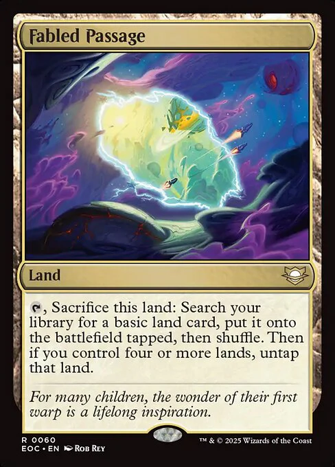 Fabled Passage - Commander: Edge of Eternities - R - 60