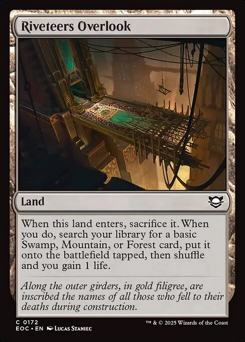Riveteers Overlook - Commander: Edge of Eternities - C - 172