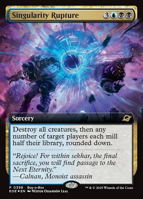 Singularity Rupture (Extended Art) - Buy-A-Box Promos - P - 398