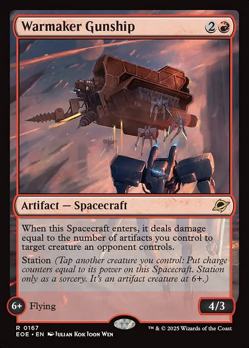 Warmaker Gunship - Edge of Eternities - R - 167