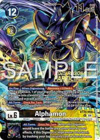 Alphamon (Regionals 25-26 Season 2 Participant) - Release Special Booster 2.0 - Rare - BT20-056 R