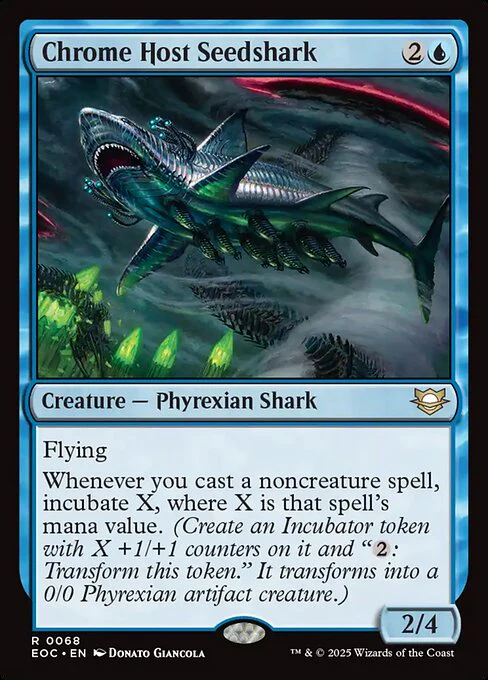 Chrome Host Seedshark - Commander: Edge of Eternities - R - 68