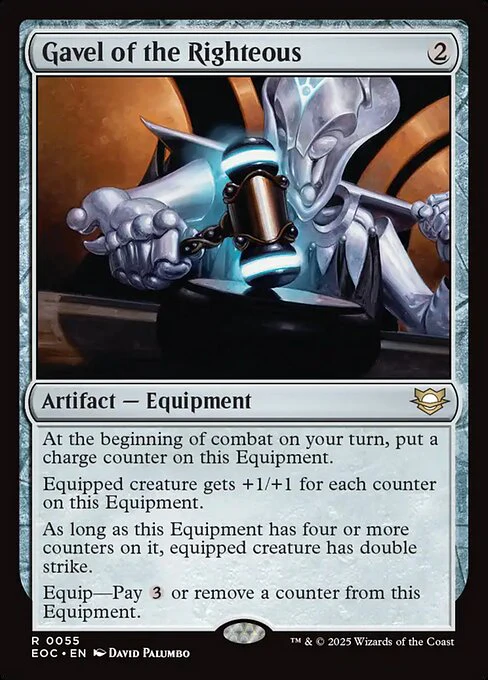 Gavel of the Righteous - Commander: Edge of Eternities - R - 55