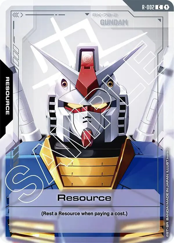 Resource (R-002) - Newtype Rising - Common - R-002