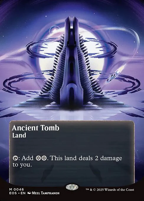 Ancient Tomb (0046) (Borderless) - Edge of Eternities: Stellar Sights - M - 46