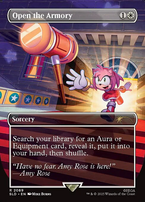 Open the Armory (2089) (Rainbow Foil) - Secret Lair Drop Series - R - 2089