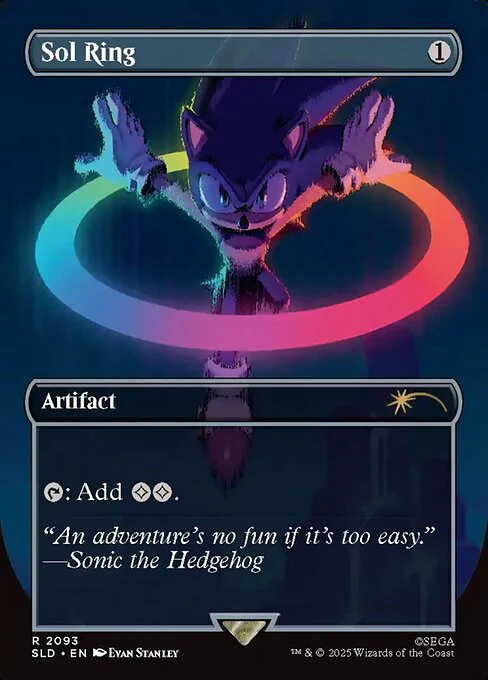 Sol Ring (2093) (Rainbow Foil) - Secret Lair Drop Series - R - 2093