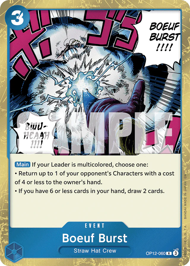 Boeuf Burst - Legacy of the Master - R - OP12-060